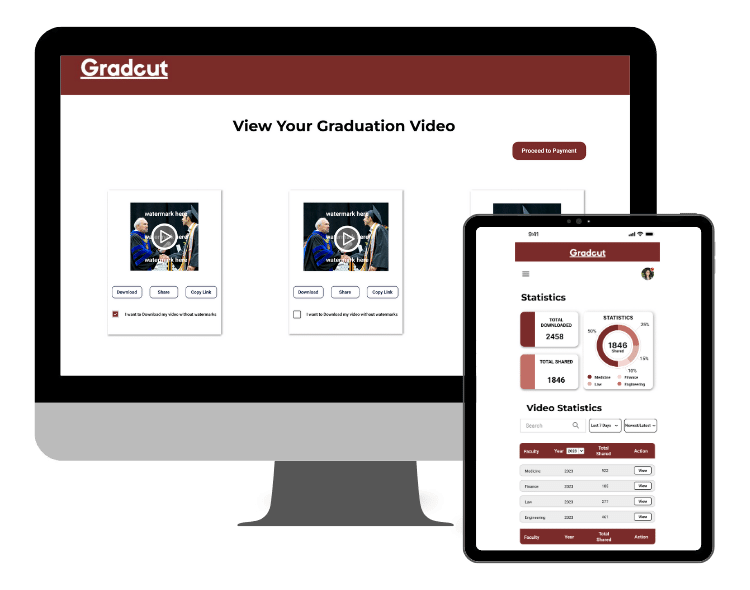 Gradcut Graduation Video Clips